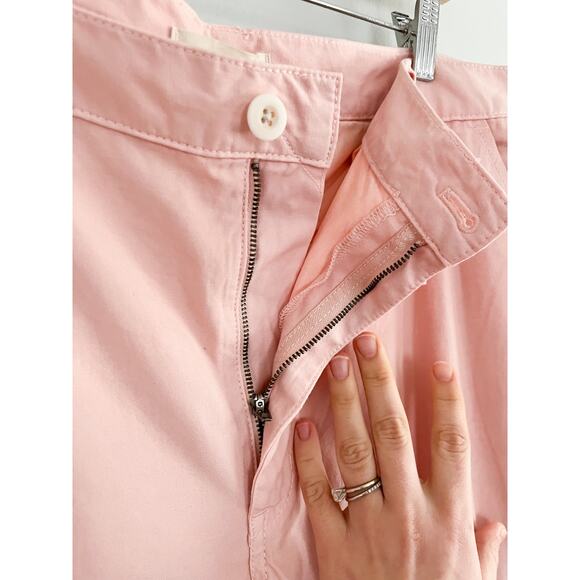 Madewell | Garment Dyed Low-Slung Straight Cargo | Petal Pink | Sz 33 | NWT - Picture 4 of 10
